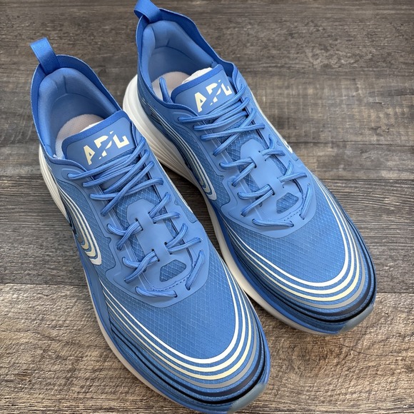 APL Men's 10 Streamline Sneakers Coastal Blue/Pristine/Multi Running Athletic